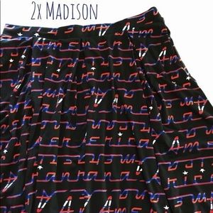 2XL LuLaRoe American Dreams Madison
